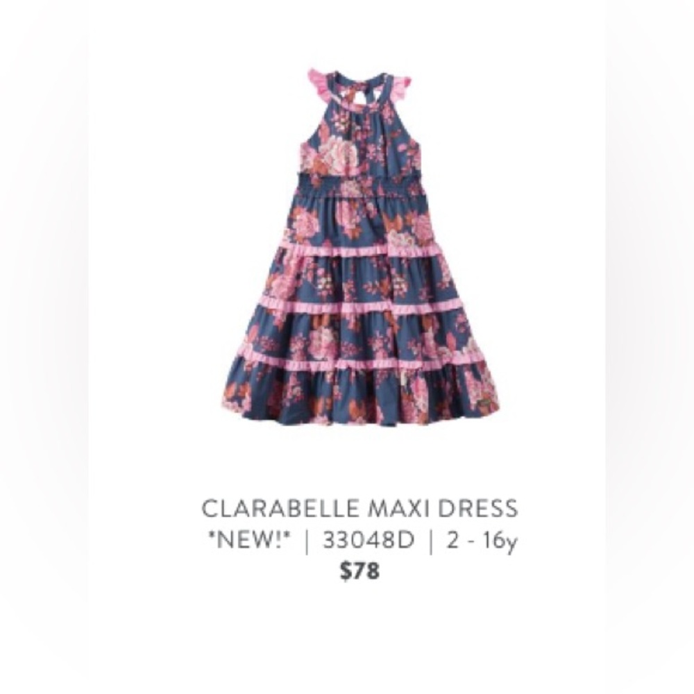 Matilda Jane Clarabelle Maxi Dress size 8 EUC $50